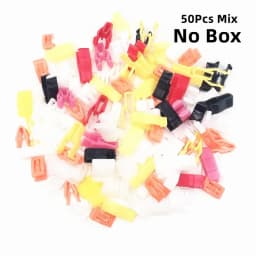 50Pcs/Box Car Dashboard DVD CD Navigation A/C Panel Air Conditioning Switch Audio Radio Auto Boxed Fasteners Clips