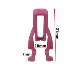 50Pcs/Box Car Dashboard DVD CD Navigation A/C Panel Air Conditioning Switch Audio Radio Auto Boxed Fasteners Clips