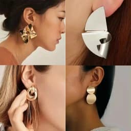 Red Color Women's Hanging Earrings Simulated Pearl Pendants Dangle Earrinsg for Girls Temperament Heart Drop Earrings Jewelry