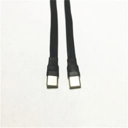 Type C to USB-C 90 Degree Angled Adapter Cable Power Bank Flexible Cable PD Cable Charging Cable USB C Bend Flat Silicone Cable