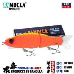 Slow Sinking SwimBaits Fishing Lures 30G Whopper Vibration Soft Tail or Pike And Bass Hard Baits Isca Artificiall Accessories