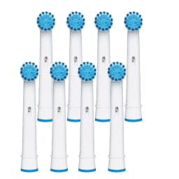 4-20pcs Brush Head Nozzles for Braun Oral B Electric Toothbrush Replacement Head Refill Sensitive Clean Cross Action for Oralb