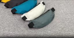 Colorful Waist Bag Waterproof Waist Bum Bag Running Jogging Belt Pouch Zip Fanny Pack Sport Runner Crossbody Bags Men And Women