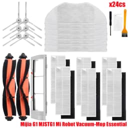 For Xiaomi Mijia G1 MJSTG1 Mi Robot Vacuum Mop Essential Vacuum Cleaner Side / Main Brush Cover Hepa Filter Mop Cloth Parts