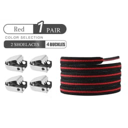 No Tie Shoelaces Elastic Outdoor Leisure Sneakers Quick Safety Flat Shoelace Kids And Adult Unisex Lazy laces