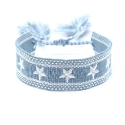Bohemia Ethnic Style Embroidery Star Logo Bracelet For Women Handmade Woven Tassel Hand Wrist Strap Fashion Jewelry Wholesale