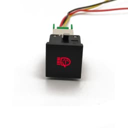1Pc Car LED DRL Light Radar Power On Off Camera Anti-side Slip Switch Button For VW Golf 6 golf v Jetta MK5 Scirocco Caddy 2011
