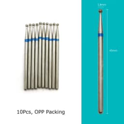 HYTOOS Nail Drill Bits Diamond Cutters for Manicure Cuticle Burr Milling Cutter for Pedicure Nails Accessories Tools