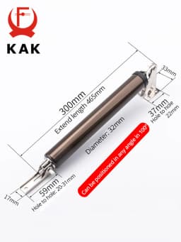 KAK Soft Closing Automatic Door Closer 35KG Pneumatic Adjustable Speed Positioning Door Stop Protective Door Holder Hardware