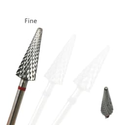 HYTOOS Cone Shape Nail Drill Bit Carbide Milling Cutter For Manicure Rotary Burr Electric Drill Accessories Tool