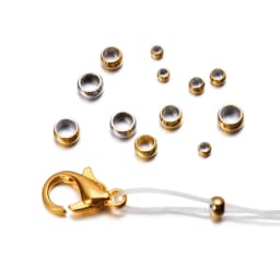 100/120Pcs/lot Stainless Steel Crimp End Beads End Stopper Spacer Terminators Tips For Diy Jewelry Making Findings Accessories