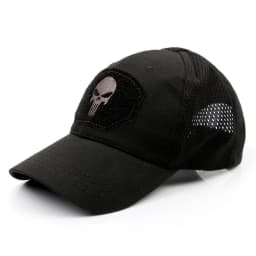 2024 New Summer Camouflage Skull Baseball Mesh Cap Adjustable Airsoft Outdoor Tactical Hiking Casquette Hats For Men Women