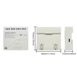 4CH Relay Smart Wireless Wifi Switch Module 7-32V 85-250V 220V 110V 2200W RF433 10A Receiver For Alexa Work With Tuya