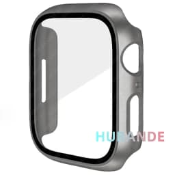 Glass+Cover For Apple Watch Case 11 10 9 8 7 6 SE 5 Accessorie Screen Protector Apple iWatch Serie 44mm 40mm 41mm 45mm 42mm 46mm