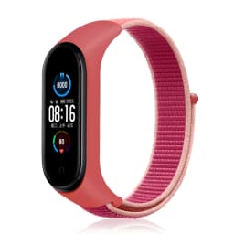 Bracelet for mi band 6 7 Strap Nylon Sport loop watch Belt pulsera correa Mi band 4 Wristband for xiaomi Mi band 5 4 3 Bracelet