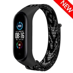Bracelet for mi band 6 7 Strap Nylon Sport loop watch Belt pulsera correa Mi band 4 Wristband for xiaomi Mi band 5 4 3 Bracelet