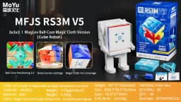 NEW 2023 MoYu RS3M V5 3X3 Magnetic Magic Speed Cube Stickerless Professional Fidget Toys RS3 M V5 Cubo Magico Puzzle