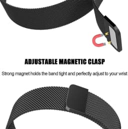 22mm 20mm Strap for Samsung Galaxy Watch 7/6/5/4 44mm/40mm Magnetic Loop Bracelet Galaxy Watch 4/6 Classic 47mm 46mm Metal Band