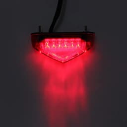 Universal 12V Motorcycle Tail Rear Light Lamp Taillight Motor Brake Stop Lights License Plate Light Parts Dropshipping