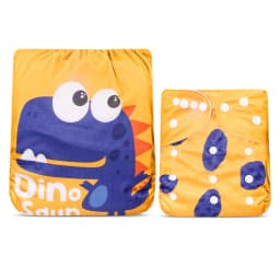 HappyFlute New One Piece Design 3-15KG Baby Soft Suede Cloth Inner Can Be Adjustable &Reusable Diaper Pocket Baby Cloth Diaper