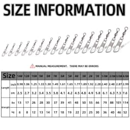 50Pcs/ Box Brass Barrel Fishing Swivel Solid Rings Fishing Pin Line Connector Fishhook with Interlock Snap Swivels Tackle Tool