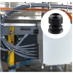 10PCS Waterproof Cable Gland M8 M12 M16 M20 M25 M32 M40 Black Plastic Seal Joint Nylon IP68 White Cable Fixing Nylon Connector