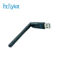 Holyiot nRF52840+PA Bluetooth Low Energy Programmable USB Magnetic Suction Reset Serial Receiver Dongle Support DFU