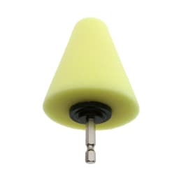 1-3Pcs Conical Sponge Buffing Polishing Cone for Automotive Car Tire Hub Care Metal Polish Cleaning Foam Pad Wheel Tool