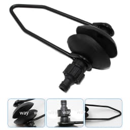 Outboard Motor Water Flush Rectangular Ear Muff Engine Flusher for Boat Rectangular Ear Muffs Motor Flusher Flush Away Sand Salt