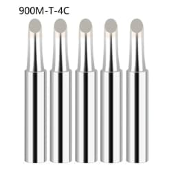 5Pcs 900M-T Soldering Iron Tips Bit IS/I/B/K/SK/2.4D/3.2D/1C/2C/3C/4C Lead-Free Welding Tips Head
