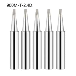 5Pcs 900M-T Soldering Iron Tips Bit IS/I/B/K/SK/2.4D/3.2D/1C/2C/3C/4C Lead-Free Welding Tips Head