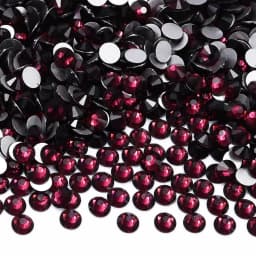 QIIY Top Quality Glass Flat Back Rhinestones Glitter Crystal AB Stones Glue On Strass Rhinestone for Nail Art Clothes Decoration