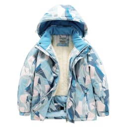 Children's Ski Suit for Men and Women, Large, Medium, and Small Children, Baby Thick Waterproof and Warm Snow Equipment