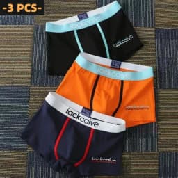 1/3Pcs XL-3XL Male Panties Cotton Men's Underwear Boxers Breathable Boxer Printed Underpants Comfortable Shorts Men Underwear
