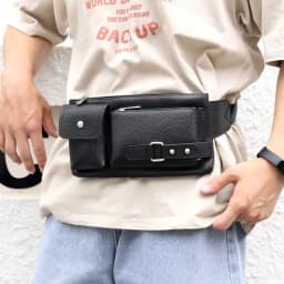 Fashion Waist Bag Casual Fanny Pack Purse Large Phone Belt Bag Leather Outdoor Travel Phone Bag Men Women