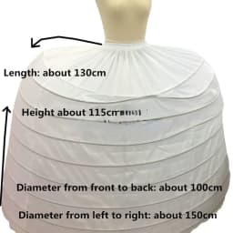 9 Hoops Petticoat Underskirt For Vintage Palace Ball Gown Wedding Dresses Bridal Gowns Wedding Accessory Crinoline jupon