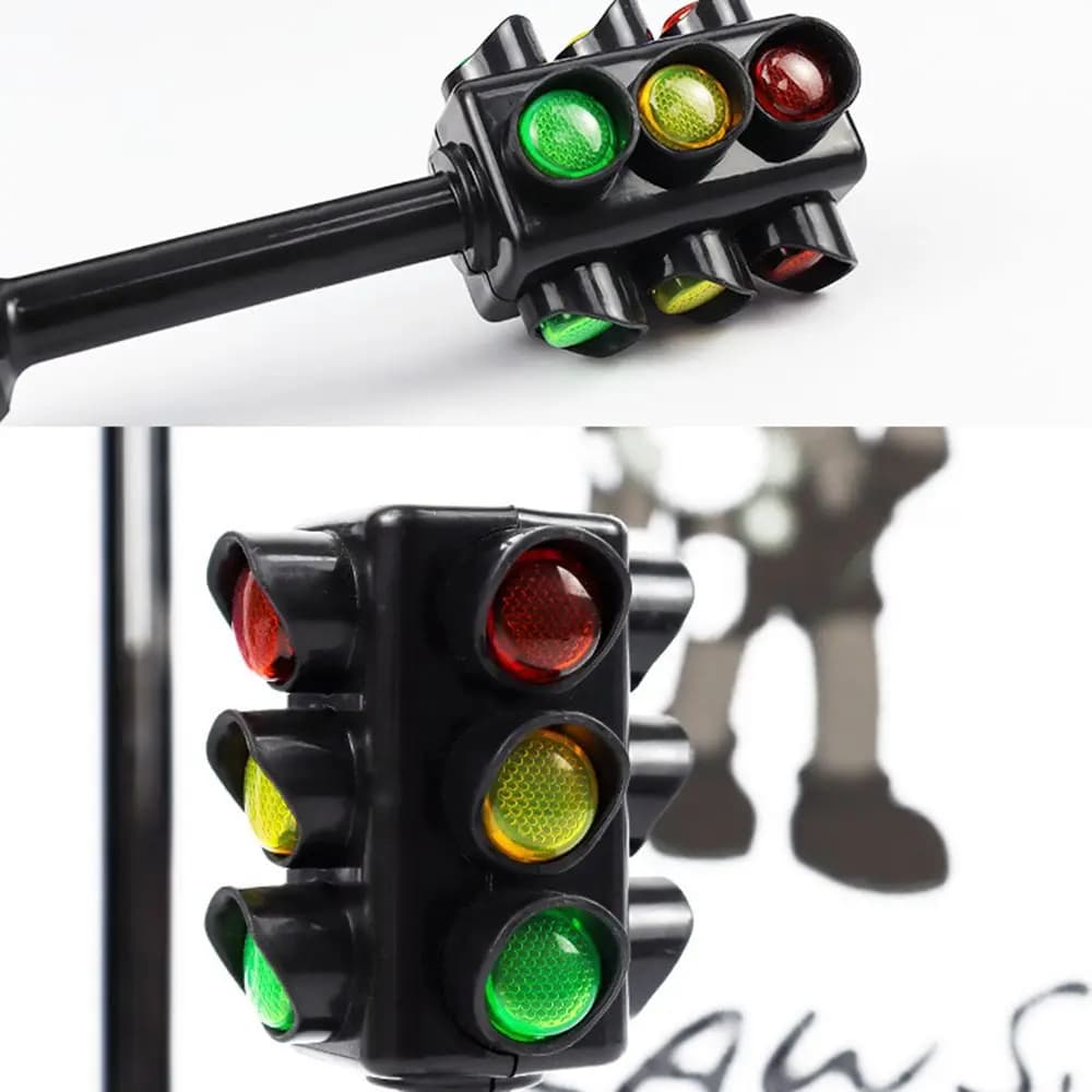 New Children's Gifts Early Education Simulation Mini Children's Toys Traffic Lights Traffic Light Plastic Model Signal Lamp