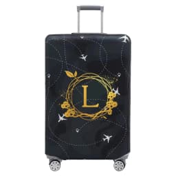 Luggage Cover Thick Elastic Luggage Protective Covers Print Wreath Series for 18-32 Inch Suitcase Covers Travel Accessories