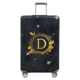 Luggage Cover Thick Elastic Luggage Protective Covers Print Wreath Series for 18-32 Inch Suitcase Covers Travel Accessories