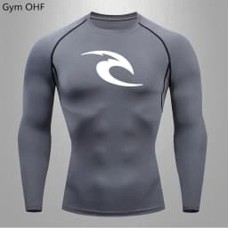 New Men's Sports T-Shirt Quick Drying Breathable Fitness Gym Running Tops Short Sleeved Comprehensive Fighting Rashguard MMA