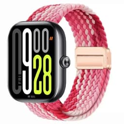 Magnetic Braided Nylon Loop Band for Xiaomi Redmi Watch 6 Active 6 Lite 6 5 4 Strap Sports Bracelet Mi Band 10 Pro 9 Pro 8 Pro