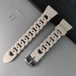 20mm 22mm strap For Samsung Galaxy watch 7 6/4 classic/5 Pro/Active 2/Gear S3 Silicone bracelet Huawei watch GT 2/2e/3 Pro band