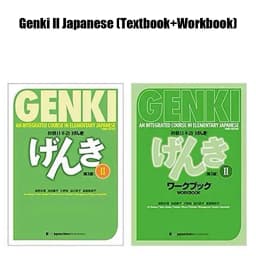 Genki 3rd Edition Learn Japanese Textbook Workbook Answer An Integrated Course in Elementary Japanese and English Book