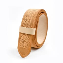 3.8cm*110/120cm Deepeel Embossed Belts First Layer Cowhide Waistband Genuine Leather Belt for Man DIY Handmade Accessories