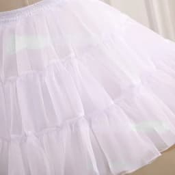 Crinoline Lolita Boneless Soft Yarn Skirt Lolita Daily Violence AA Short JK Uniform Crinoline Pettiskirt 45cm
