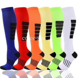 3/6 Pairs Free Shipping Compression Socks Women Medical Nursing Socks Varicose Veins Nurse Compression Socks For Sport Socks