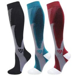 1/3 Pairs Compression Socks Sport Socks Medical Nursing Stockings Prevent Varicose Veins Socks Pregnancy Nursing Athletic Soccer