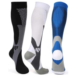 1/3 Pairs Compression Socks Sport Socks Medical Nursing Stockings Prevent Varicose Veins Socks Pregnancy Nursing Athletic Soccer