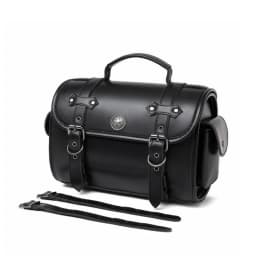 Motorcycle Bag Saddlebags PU Leather Front Fork Tail Saddle Bag Luggage For Harley Chopper Bobber Cruiser Sportster XL 883 1200