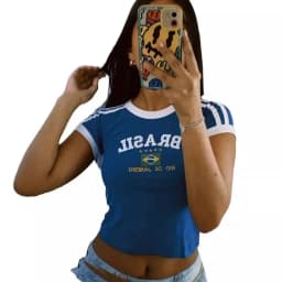 Vintage Harajuku Punk letter Graphics Short sleeve Sexy Crop Top Womens Clothing Corset Tank Top Baby Tee Y2k style 2000s emo